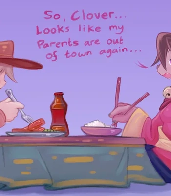 Kanako x Clover comic porn thumbnail 001