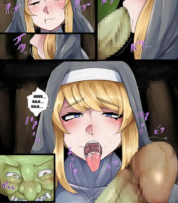 Bakunyuu Sister x Kyokon Goblin | Big breasts sister X big dick goblin. comic porn sex 14