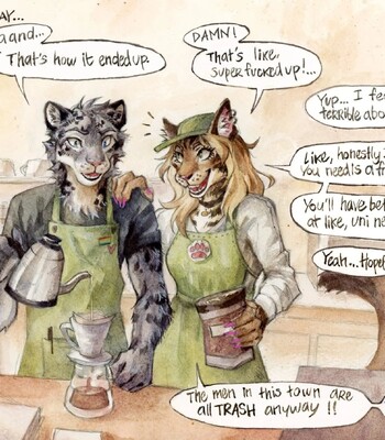 Coffee Shop comic porn sex 6