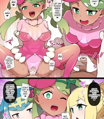 Slave Ball Mind Control: The Alolan Girls & Lana’s Mother comic porn sex 2