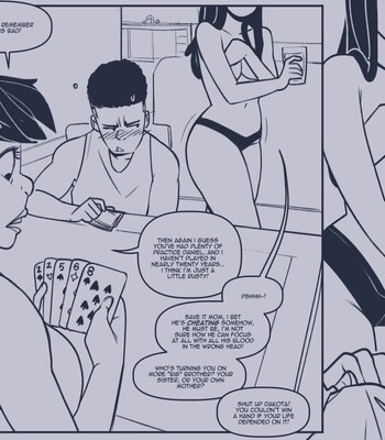 Strip Poker comic porn sex 2