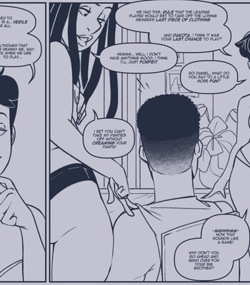 Strip Poker comic porn sex 3