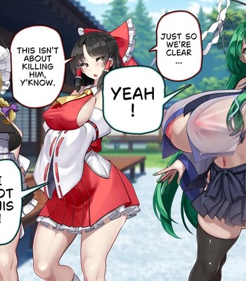 Touhou Youyoumu ~Ihen Kaiketsu wa… Haramu koto!?~ | Sanae Solves the Incident… by Getting Pregnant!? (Touhou Project) comic porn sex 19
