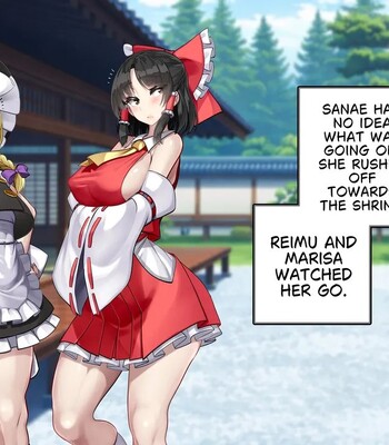 Touhou Youyoumu ~Ihen Kaiketsu wa… Haramu koto!?~ | Sanae Solves the Incident… by Getting Pregnant!? (Touhou Project) comic porn sex 20