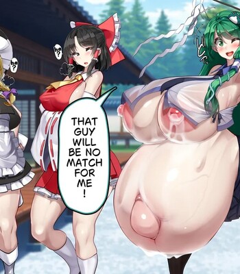 Touhou Youyoumu ~Ihen Kaiketsu wa… Haramu koto!?~ | Sanae Solves the Incident… by Getting Pregnant!? (Touhou Project) comic porn sex 130