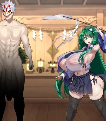 Touhou Youyoumu ~Ihen Kaiketsu wa… Haramu koto!?~ | Sanae Solves the Incident… by Getting Pregnant!? (Touhou Project) comic porn sex 151