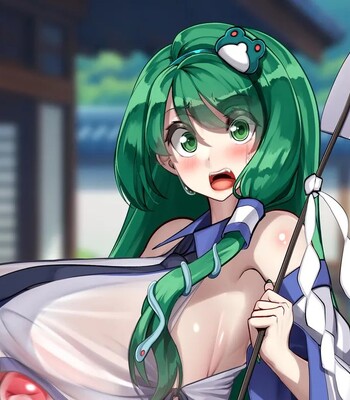 Touhou Youyoumu ~Ihen Kaiketsu wa… Haramu koto!?~ | Sanae Solves the Incident… by Getting Pregnant!? (Touhou Project) comic porn sex 232